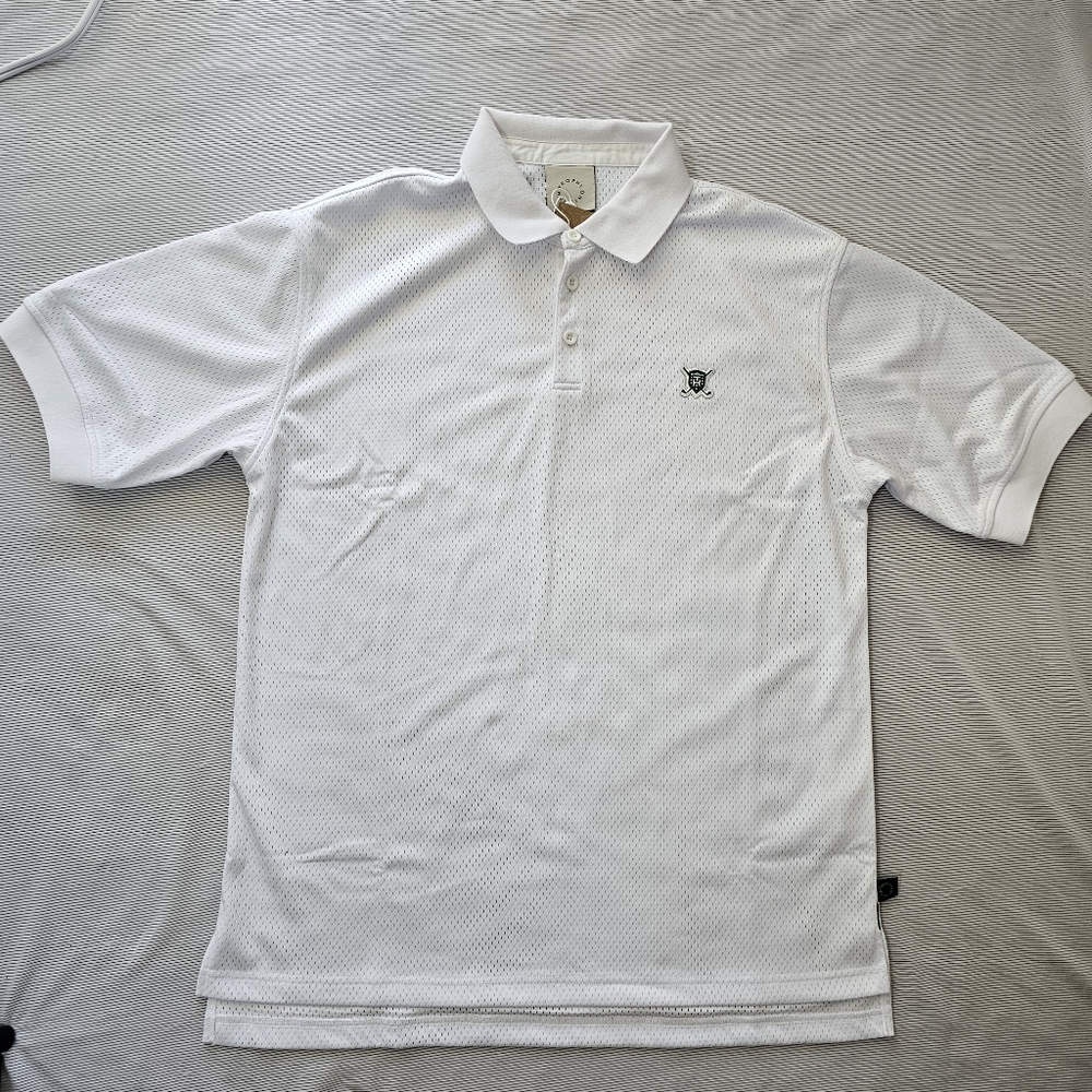 GAME CHANGER POLO - WHITE SIZE M‎